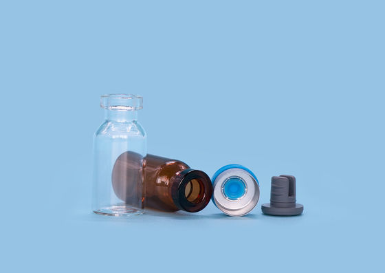 L'espace libre a couvert les fioles en verre de estampillage chaudes d'injection de Pullring