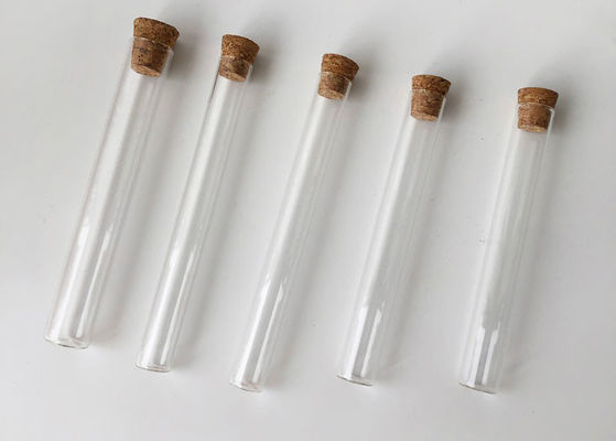 Tubes à essai stables chimiques en verre de Borosilicate de D25 10CC