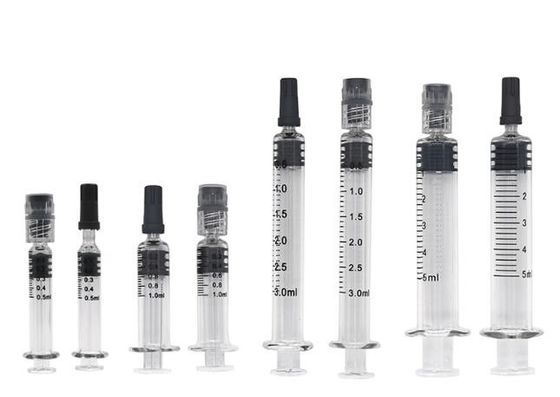 Seringues en verre jetables rechargeables