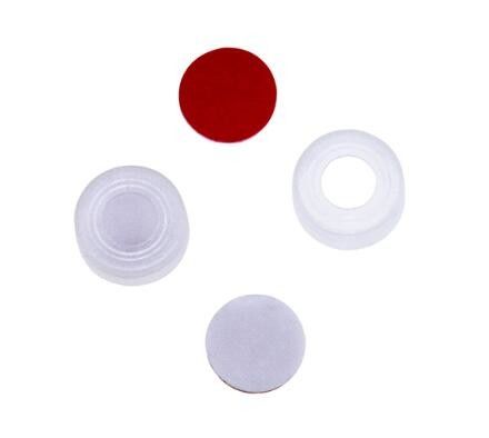 Contamination réduite 11mm Vial Septa pré fendu autoclavable
