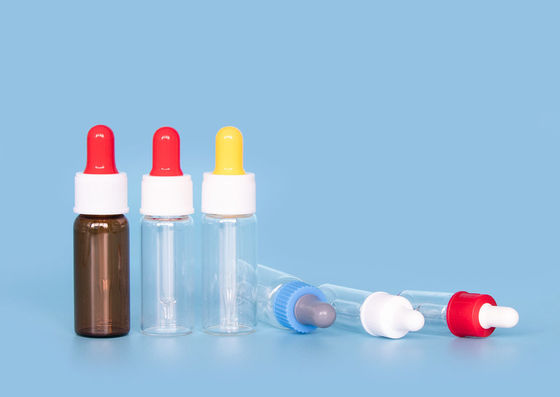 Verre jetable multicolore Vial Dropper de XHPHAPACK 7ml