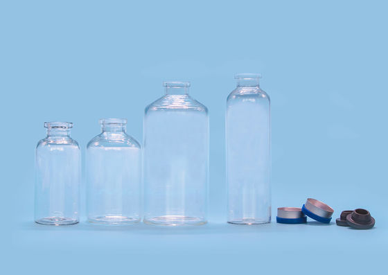 Bouteille en verre de Borosilicate du filet de vis 30ml DIN10 d'injection