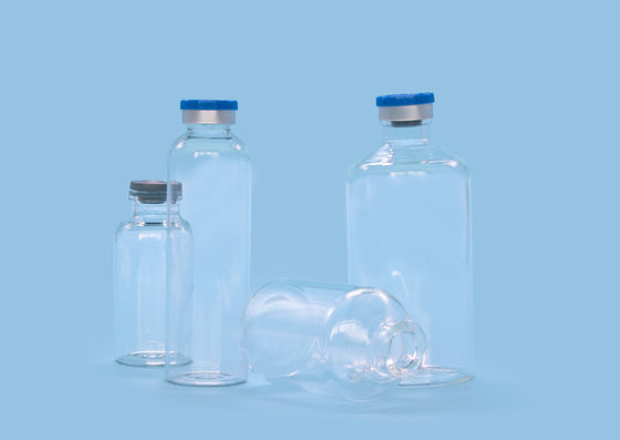 3,3 bouteilles en verre couvertes