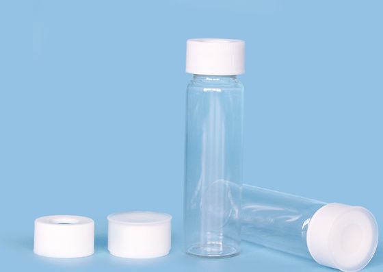 Fioles en verre transparentes de la protection UV tubulaire GPI 40ml