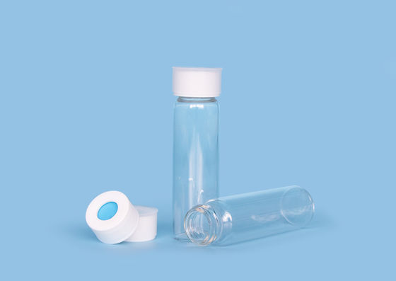 Fioles en verre transparentes de la protection UV tubulaire GPI 40ml