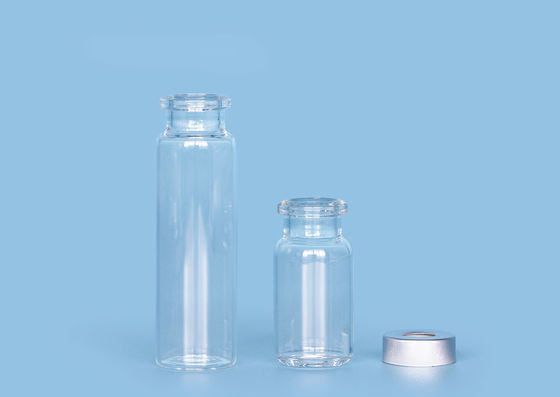 Fioles en verre d'ampoule de cuir embouti d'injection biseautée magnétique d'espace libre