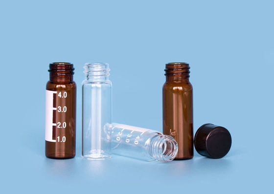 GCA biomédical Amber Glass Vials de ml GPI du réactif 3 DIN 1mm