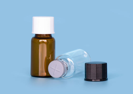 Produit chimique composé fioles en verre témoin de 2 onces 60ml