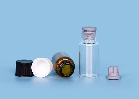 Produit chimique composé fioles en verre témoin de 2 onces 60ml
