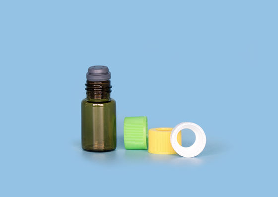 Le chapeau en aluminium XHPHAPACK 3ml de réactifs a fileté des fioles de chimie