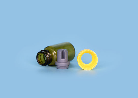 Le chapeau en aluminium XHPHAPACK 3ml de réactifs a fileté des fioles de chimie