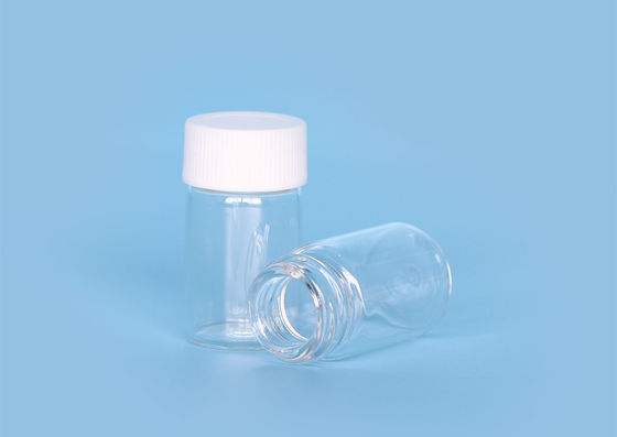 Fioles en verre tubulaires témoin 4cc d'intermédiaires pharmaceutiques