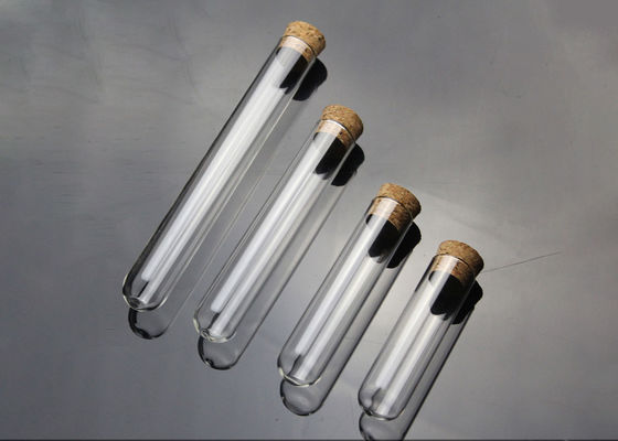 Tubes à essai rechargeables médicaux en verre de Borosilicate Boro3.3