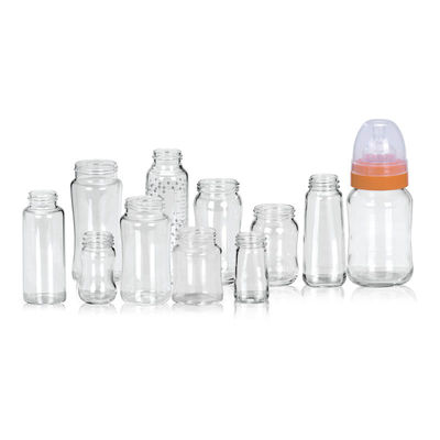 Biberon résistant à la chaleur en verre de Borosilicate du mamelon 200ml
