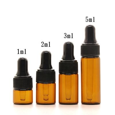 Bouteilles en verre inaltérables du compte-gouttes 15ml d'astuce convergente