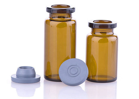La sécurité de résistance chimique a enduit les bouteilles en verre du laboratoire 0.5L